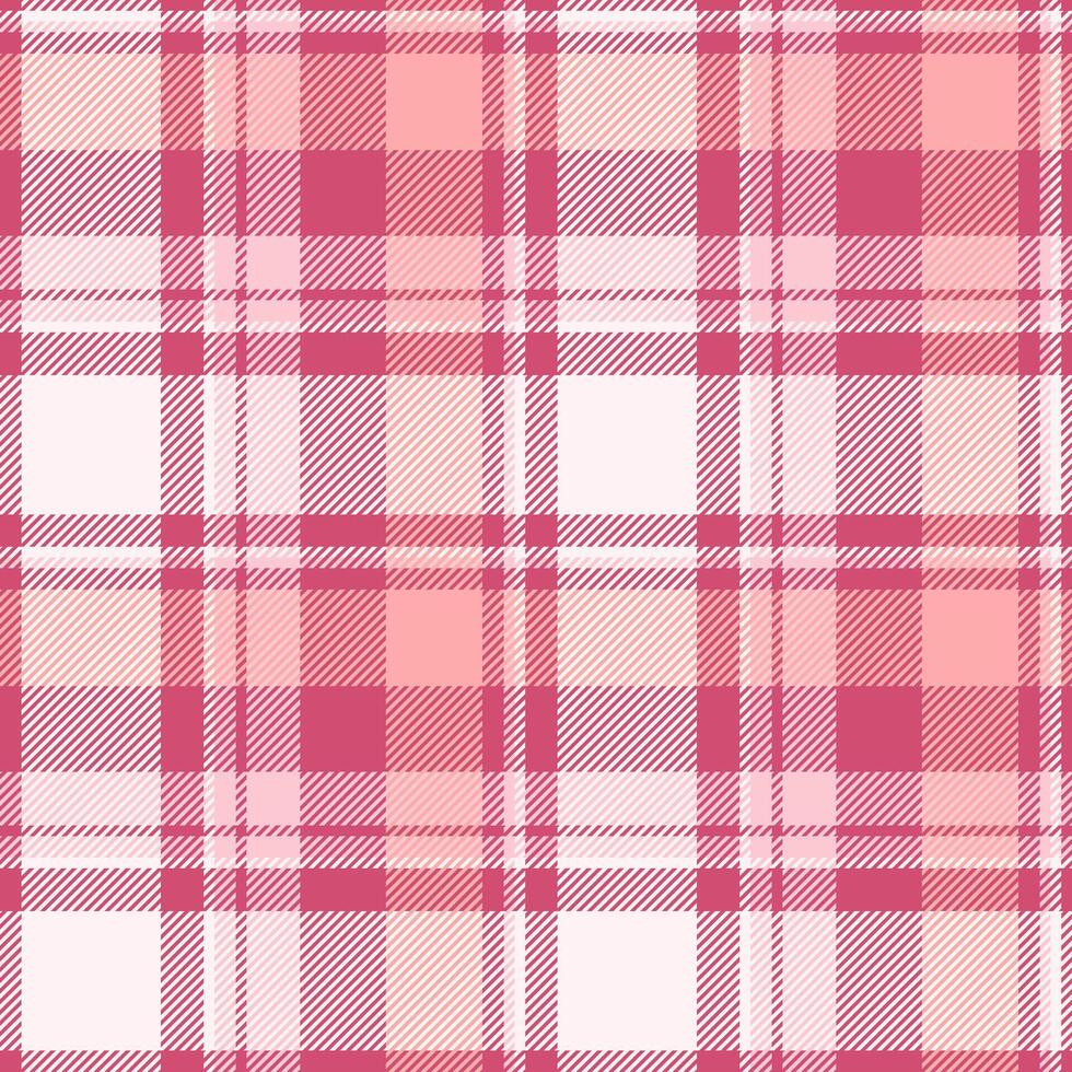 Textile texture fabric of seamless background with a plaid pattern check tartan. vector