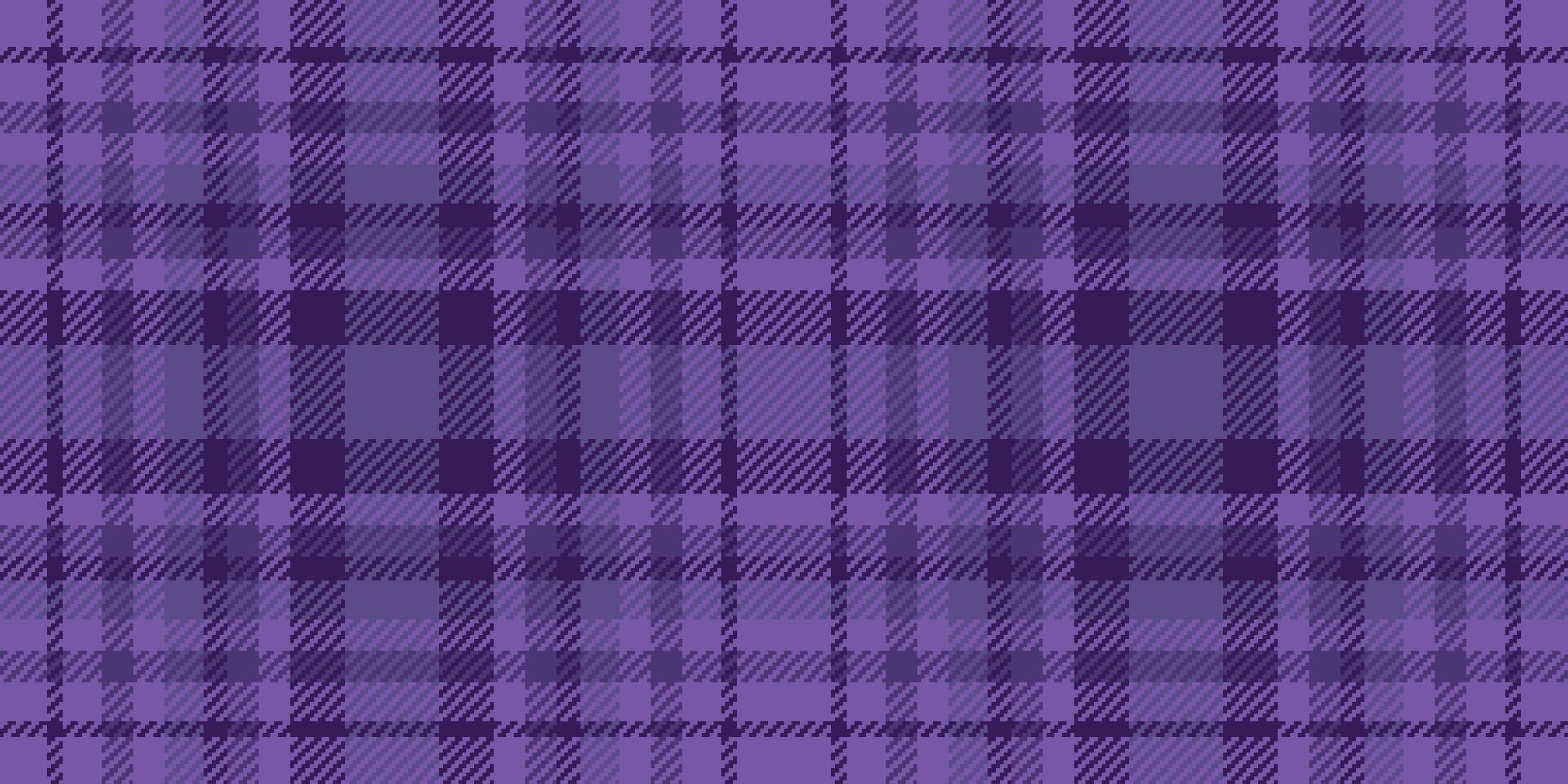 Kitchen pattern fabric plaid, tape tartan seamless texture. Warp check background textile in violet and indigo colors. vector