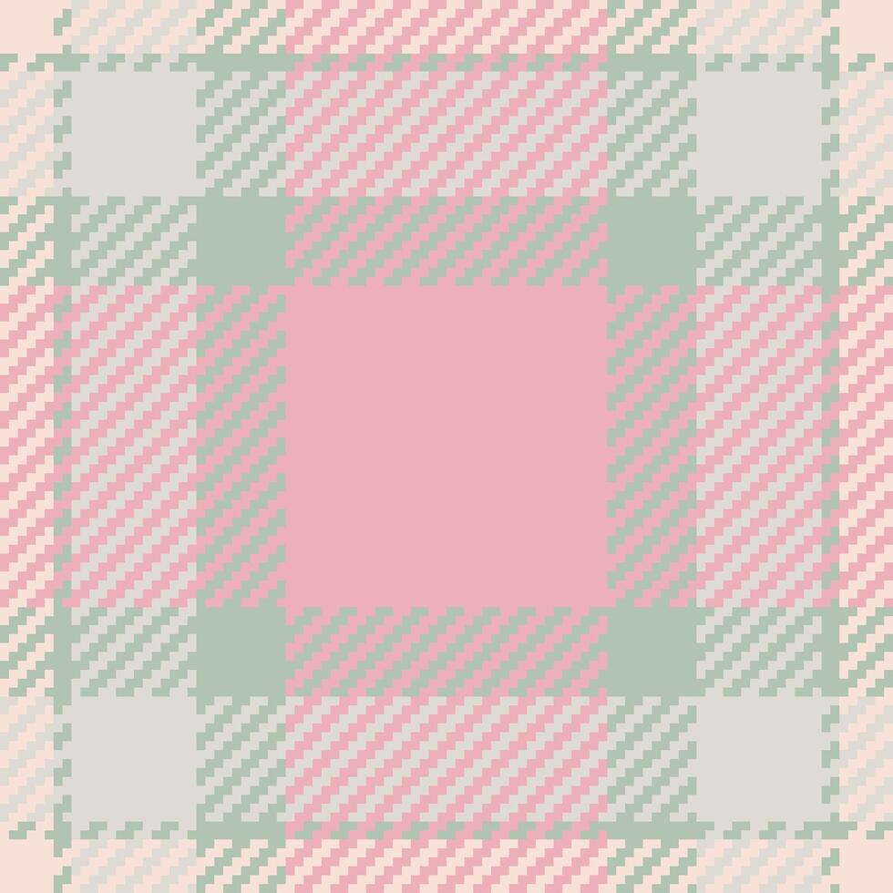 Textile design of textured plaid. Checkered fabric pattern swatch for shirt, dress, suit, wrapping paper print, invitation and gift card. vector