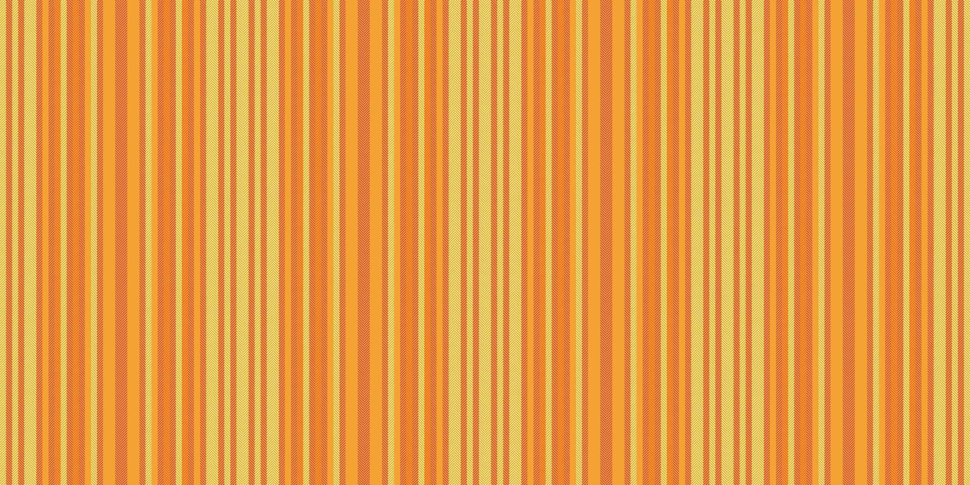 Outside textile stripe lines, mexico background texture vertical. Purchase fabric seamless pattern in orange and red colors. vector