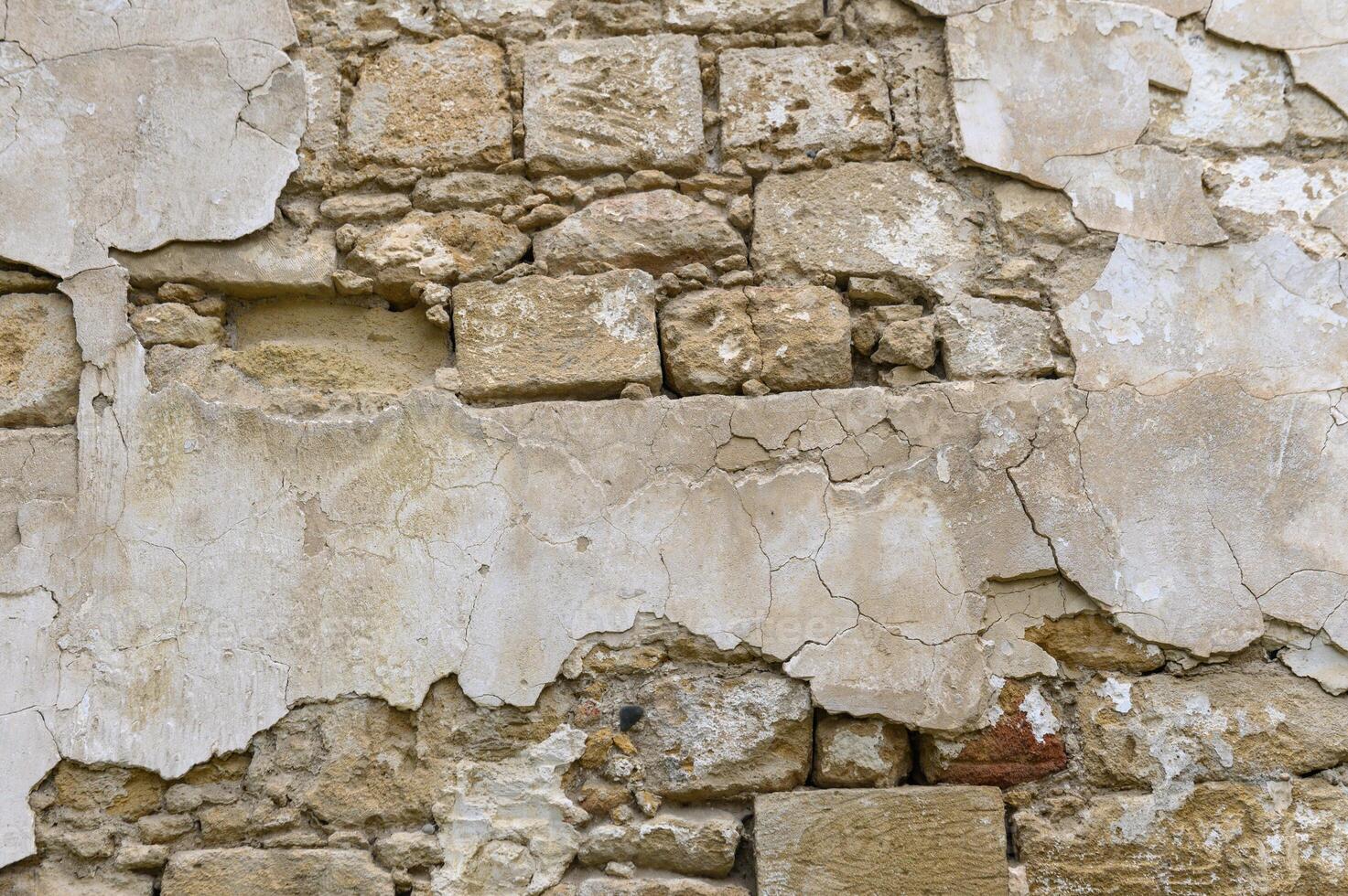 wall in the old town as background 11 photo