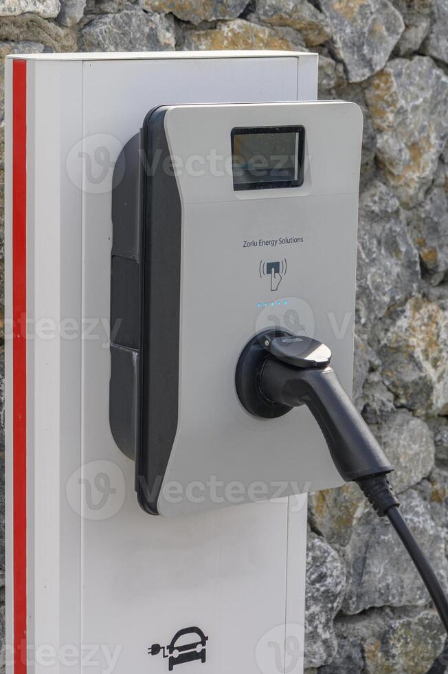 charging station for electric cars in a residential complex 1 photo