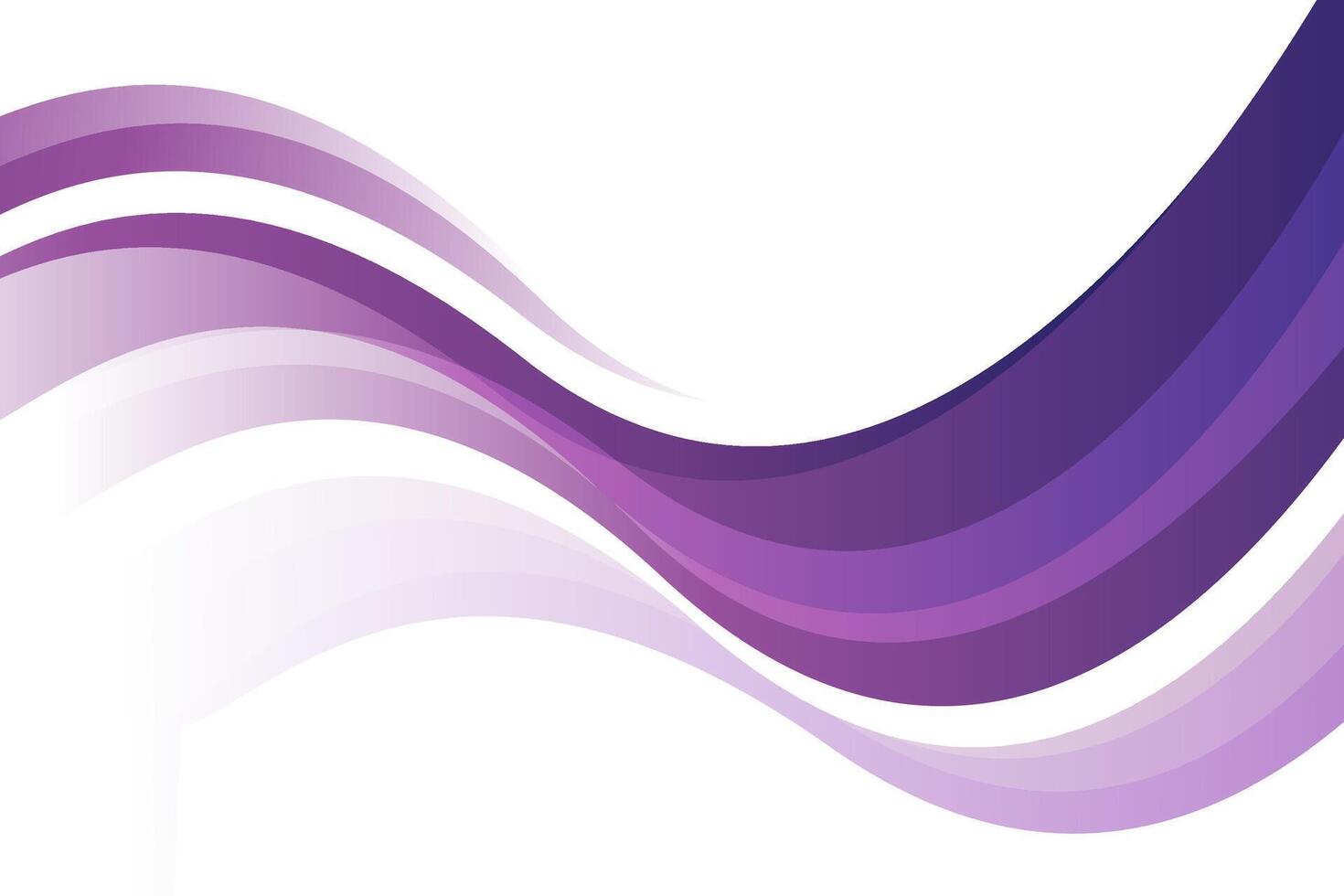 Purple wave background vector