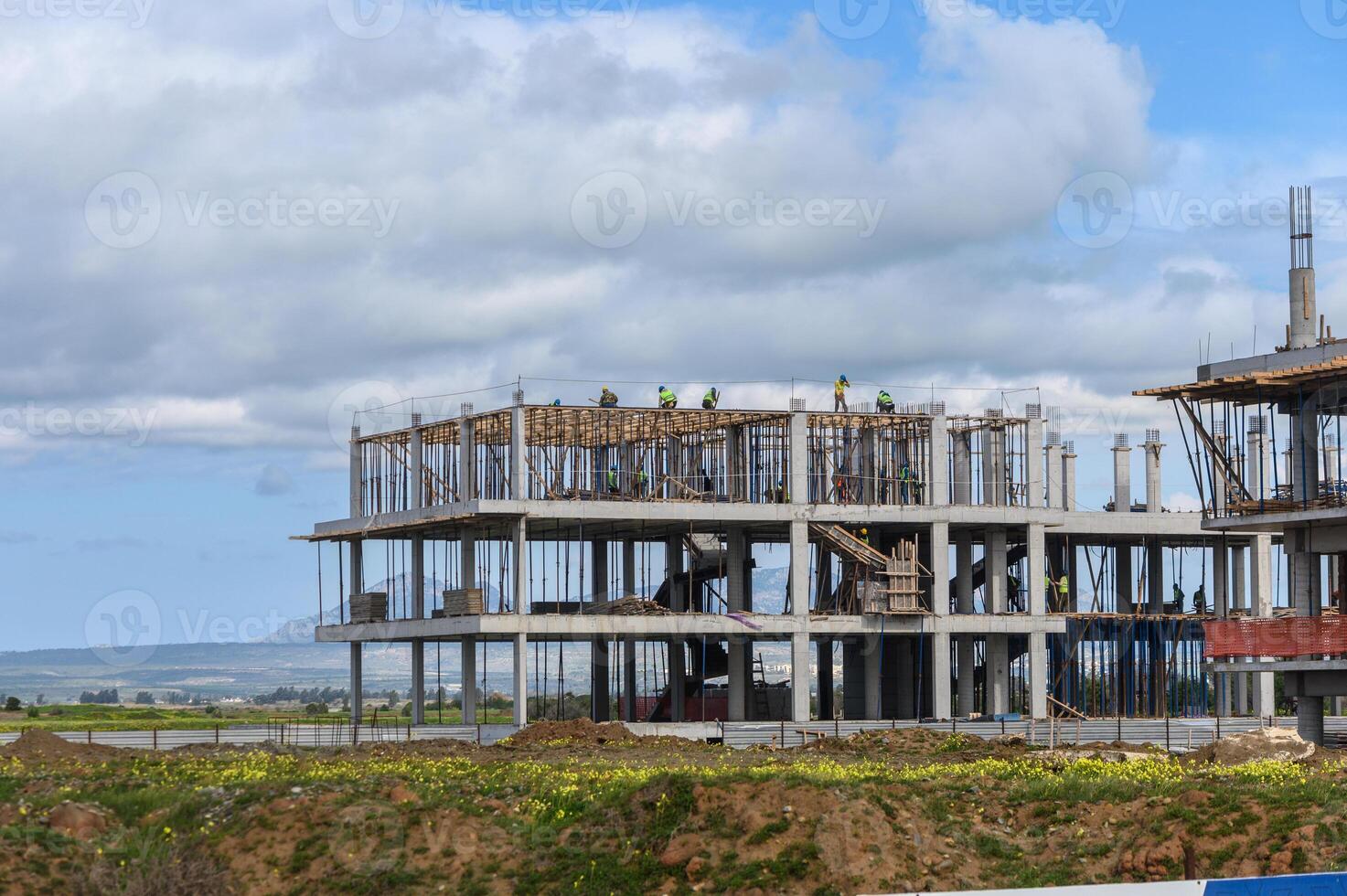 construction of a residential building in Cyprus near the sea 15 photo