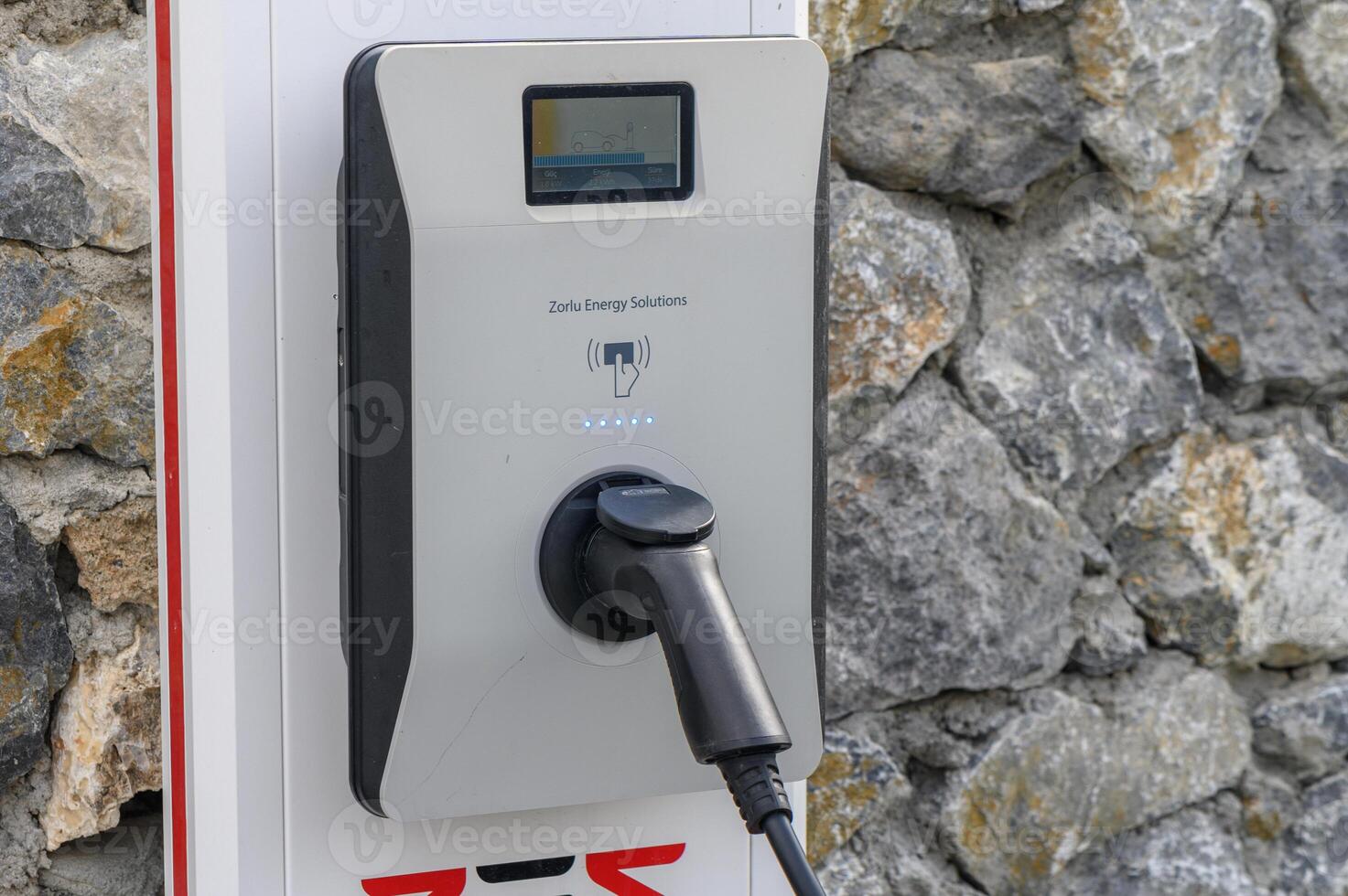 charging station for electric cars in a residential complex 9 photo