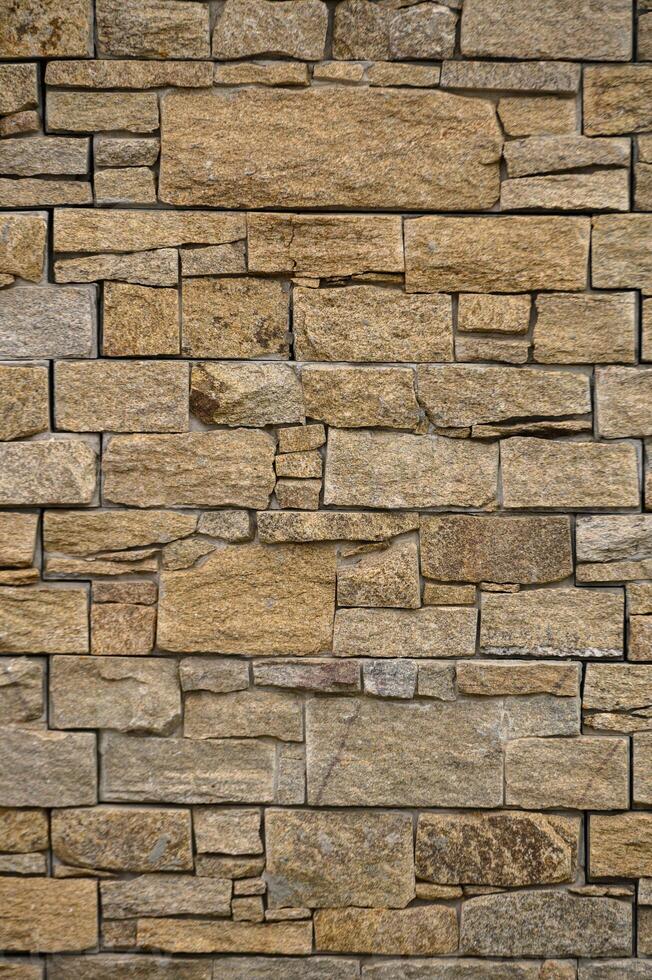 Artificial stone cladding. Designed to resemble real stone. 1 photo