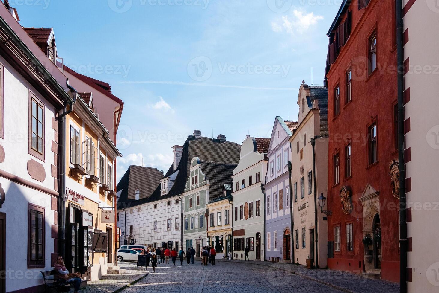 krumlov street High quality photo
