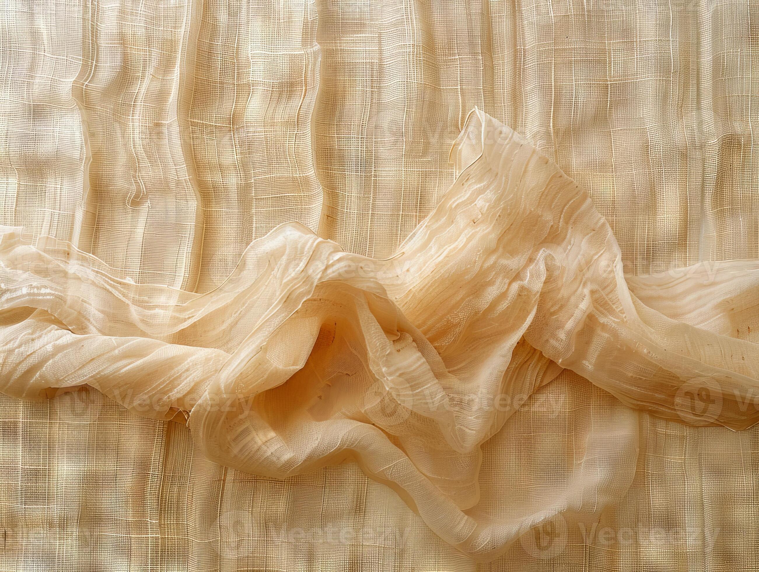 Beige Sheer Fabric Texture. 48584897 Stock Photo at Vecteezy