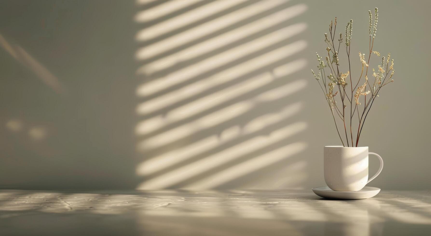 Table With Light and Shadow photo