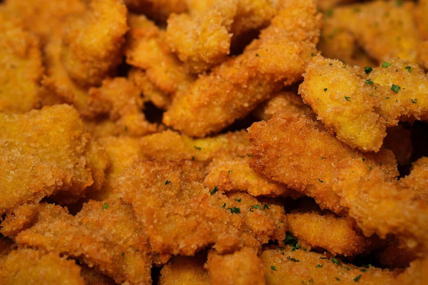 breaded fish fillet photo