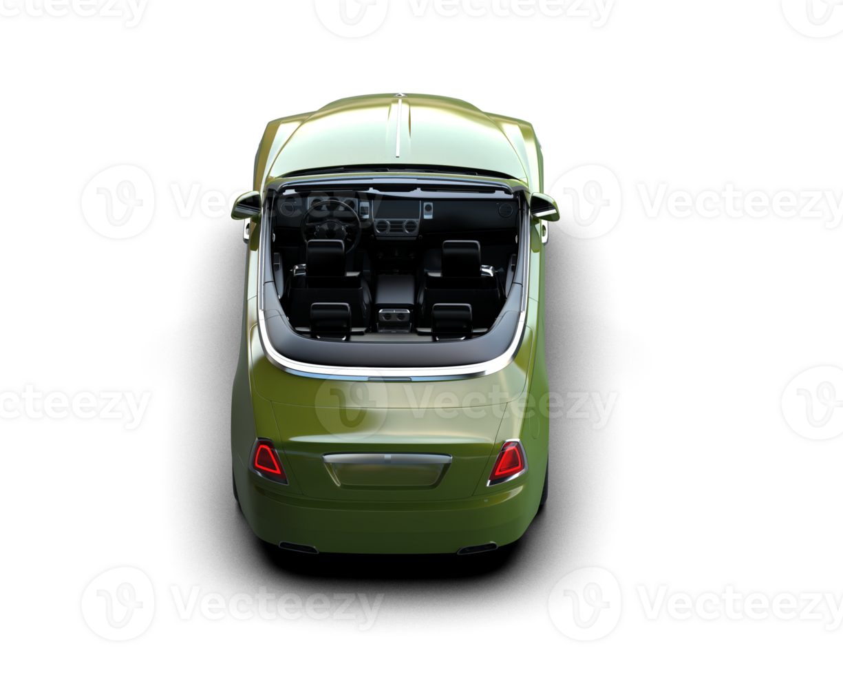 Modern car isolated on background. 3d rendering - illustration png