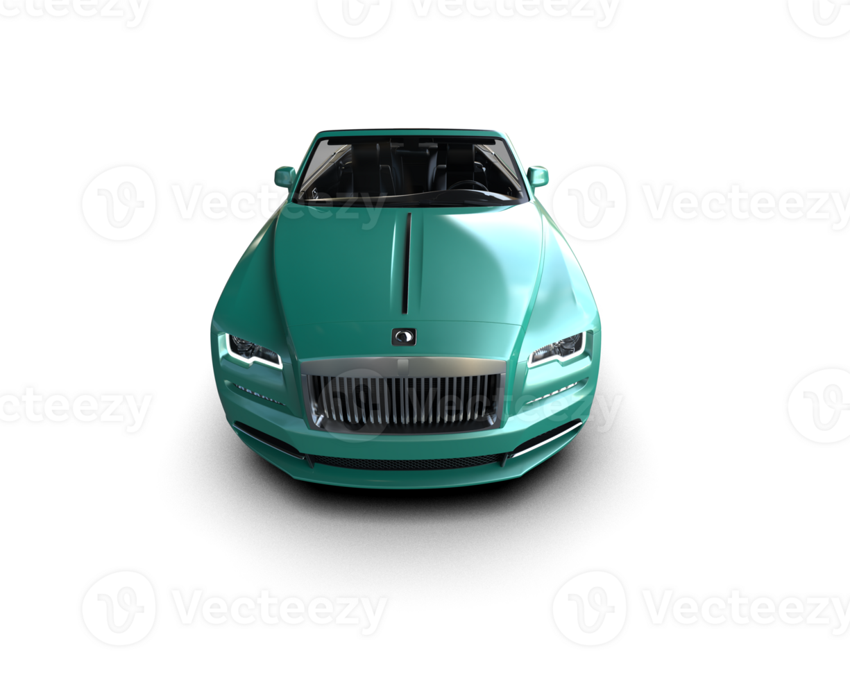 Modern car isolated on background. 3d rendering - illustration png