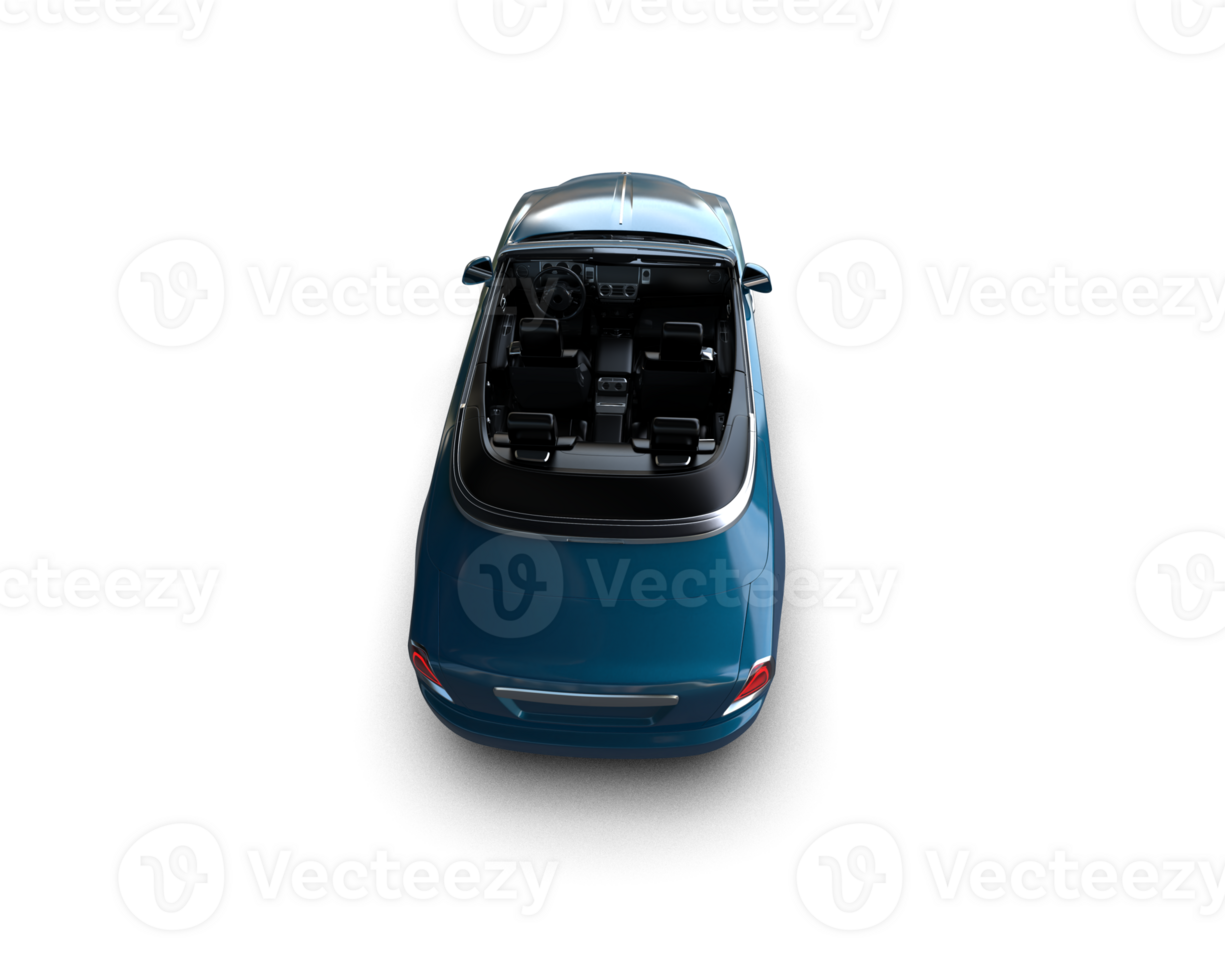 Modern car isolated on background. 3d rendering - illustration png