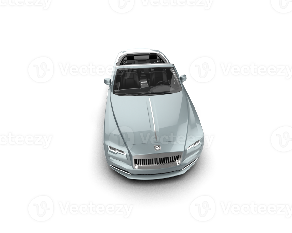 Modern car isolated on background. 3d rendering - illustration png