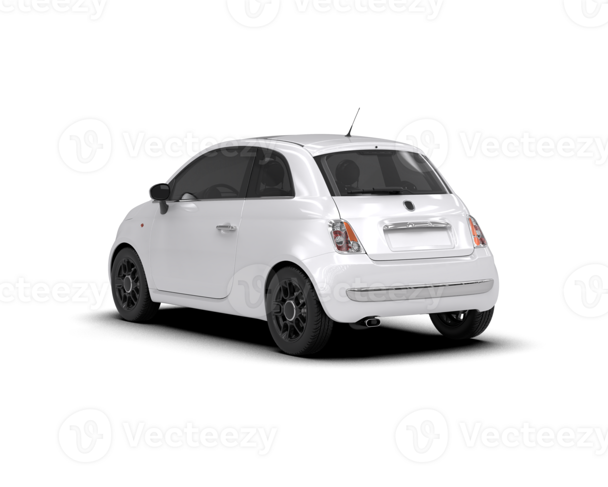 Modern car isolated on background. 3d rendering - illustration png