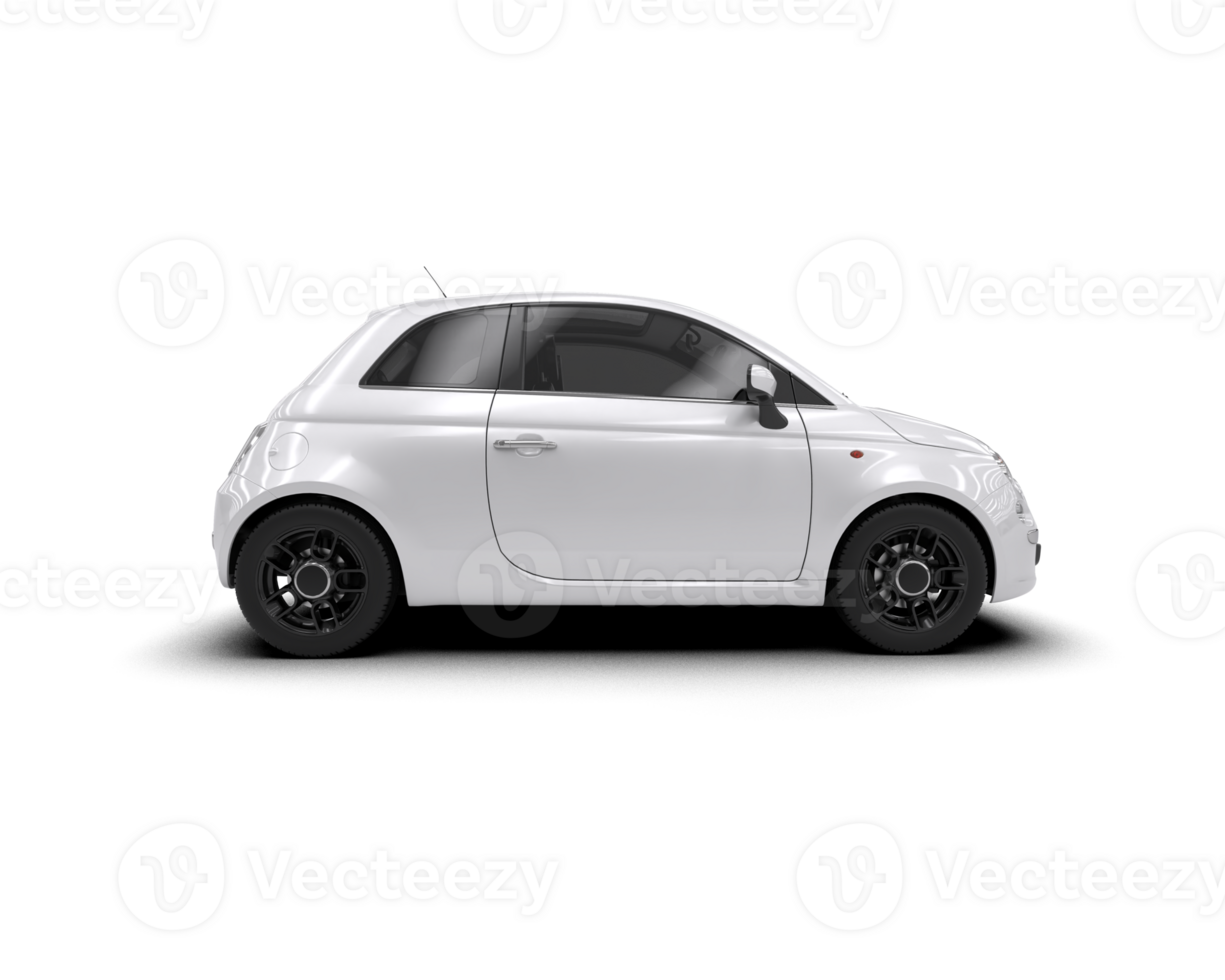 Modern car isolated on background. 3d rendering - illustration png