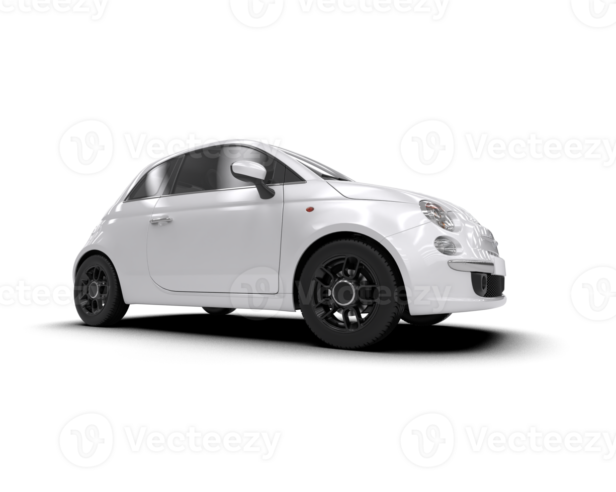 Modern car isolated on background. 3d rendering - illustration png