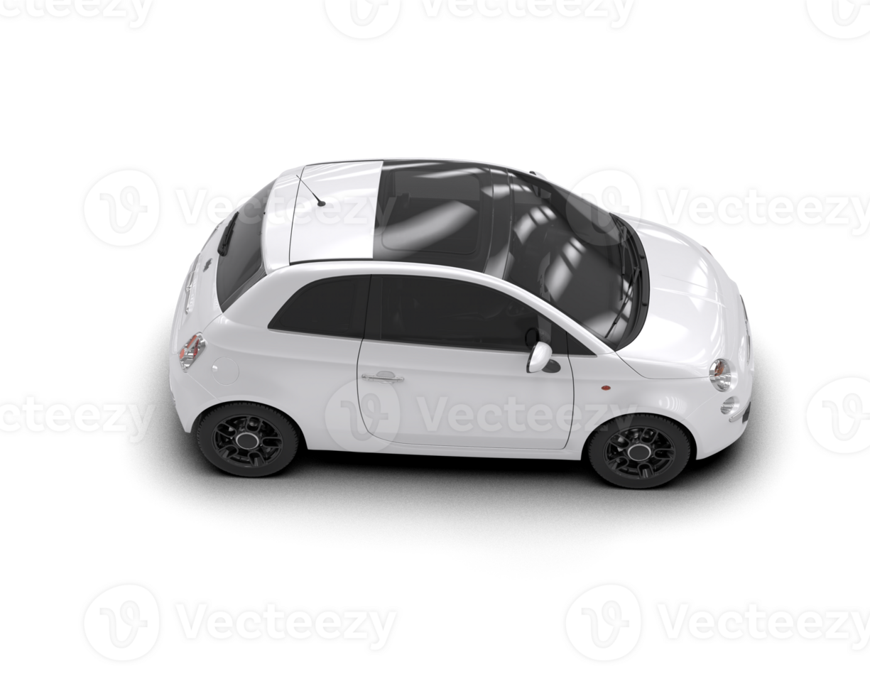 Modern car isolated on background. 3d rendering - illustration png