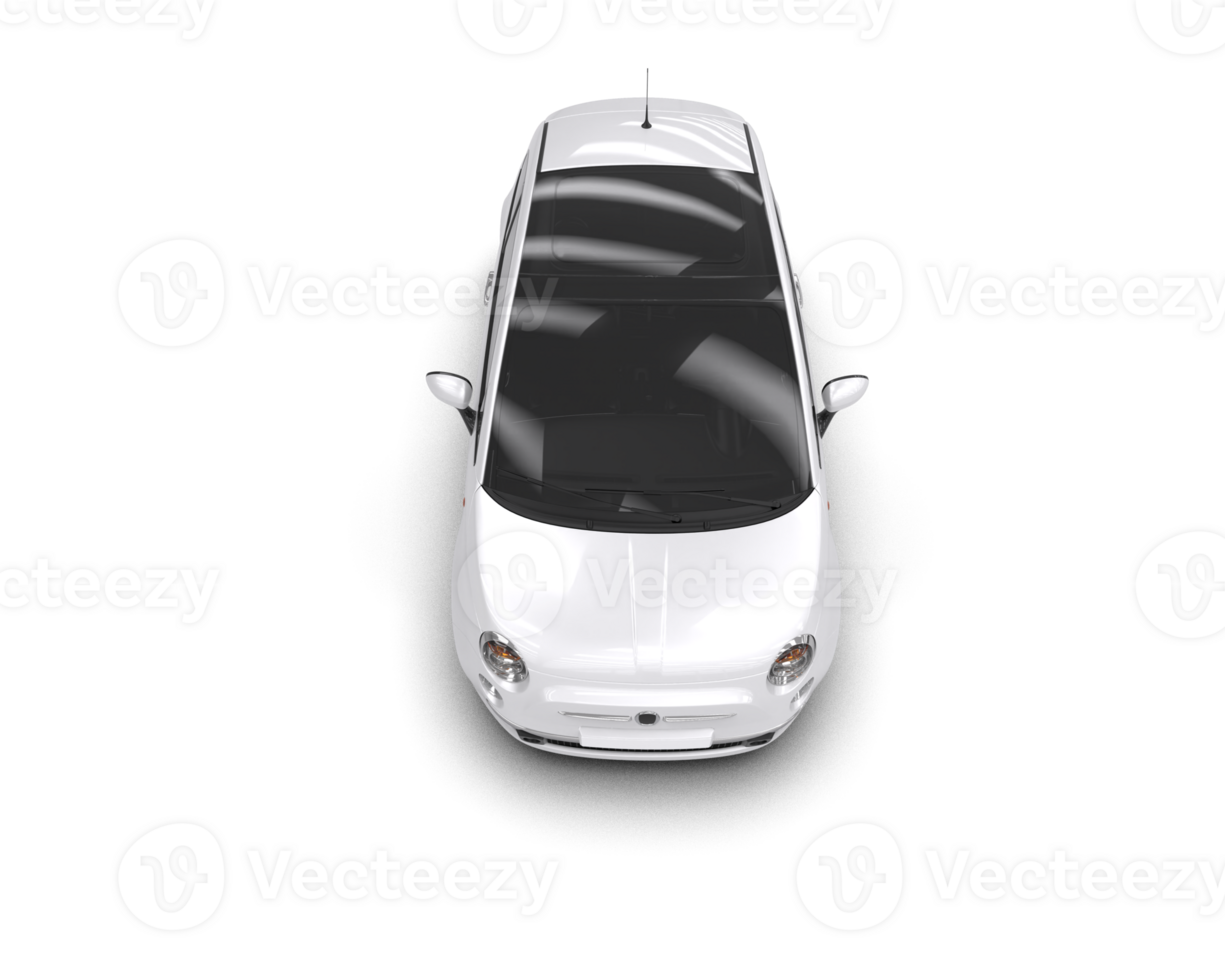 Modern car isolated on background. 3d rendering - illustration png