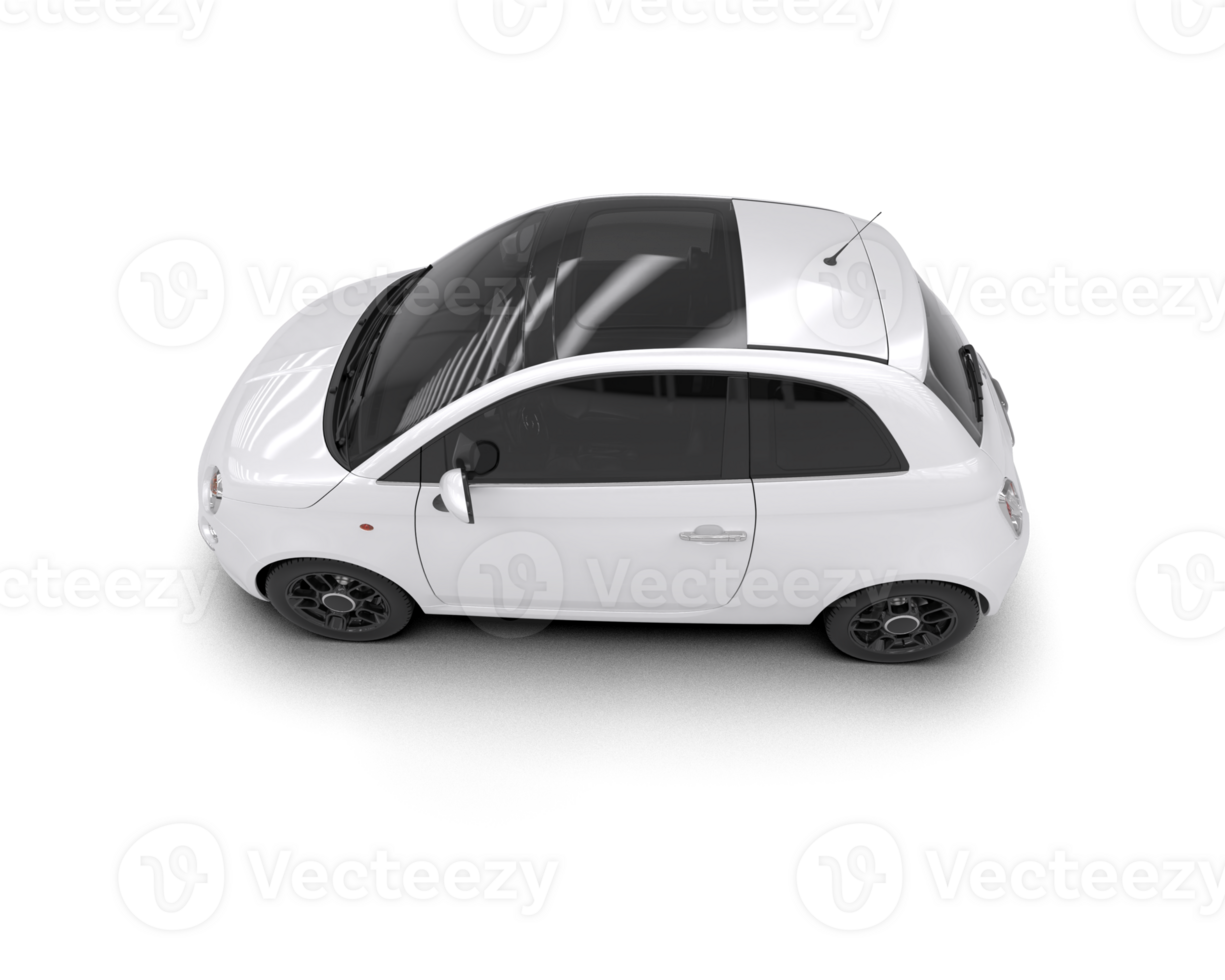 Modern car isolated on background. 3d rendering - illustration png