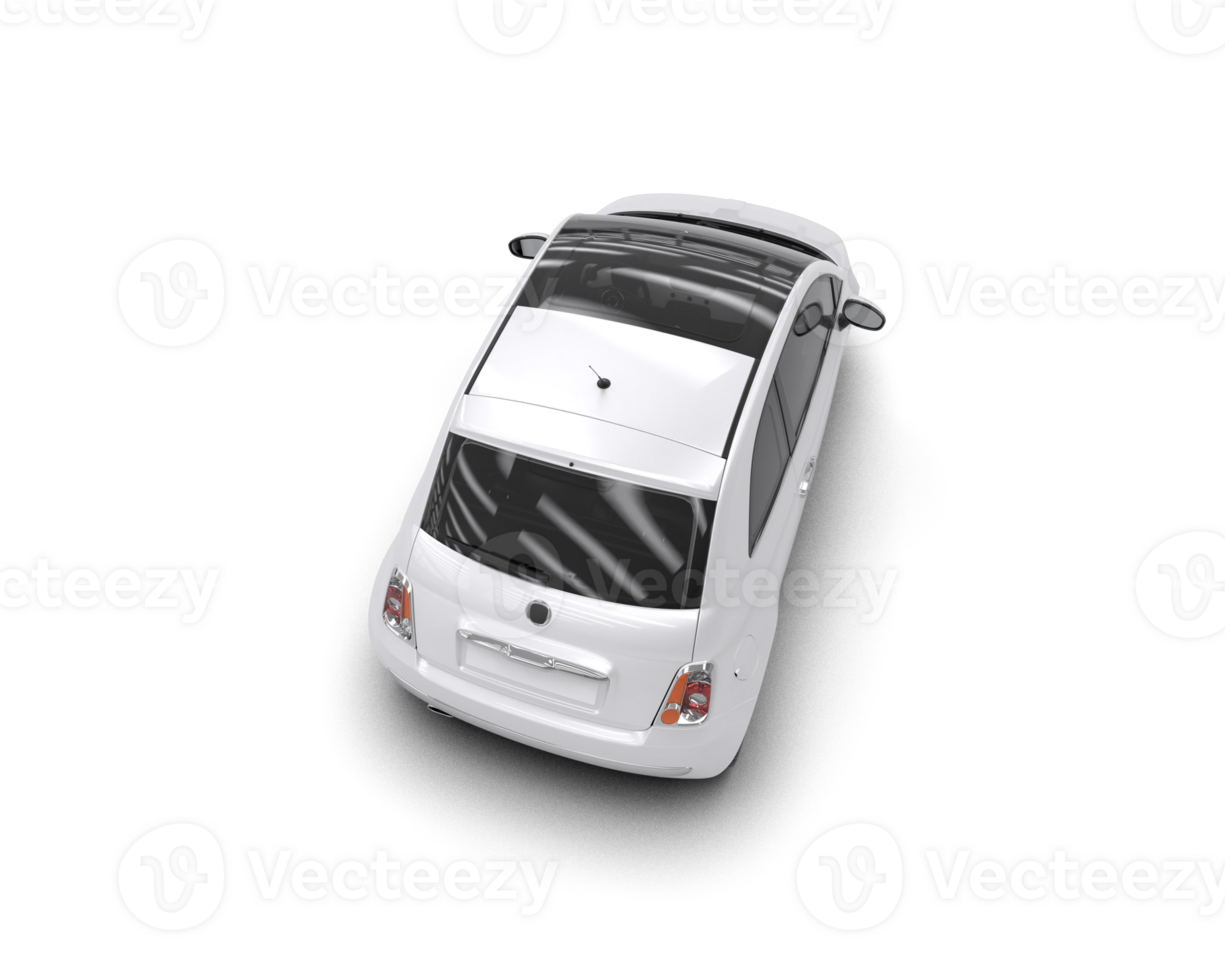 Modern car isolated on background. 3d rendering - illustration png