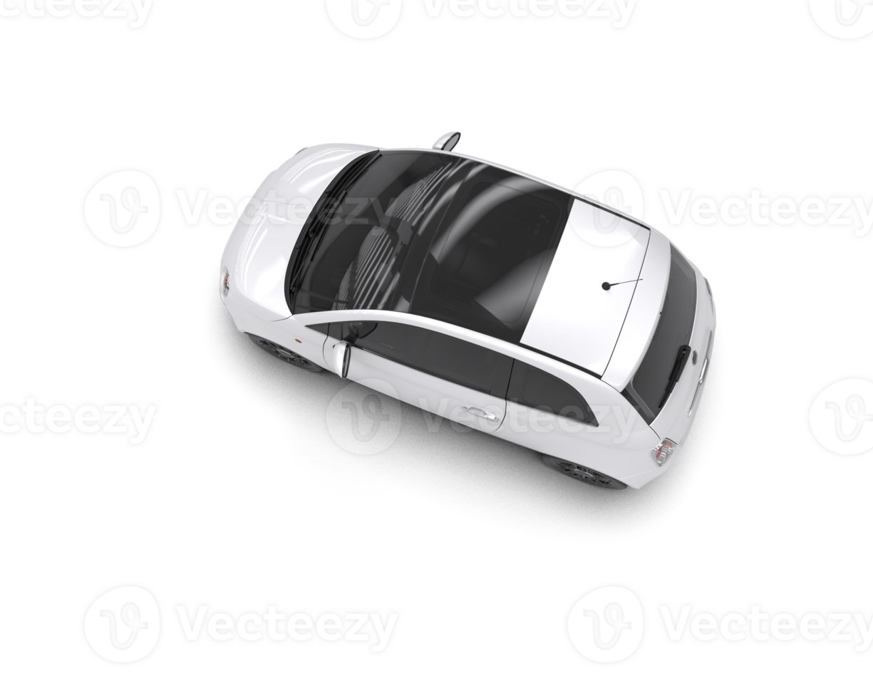 Modern car isolated on background. 3d rendering - illustration png