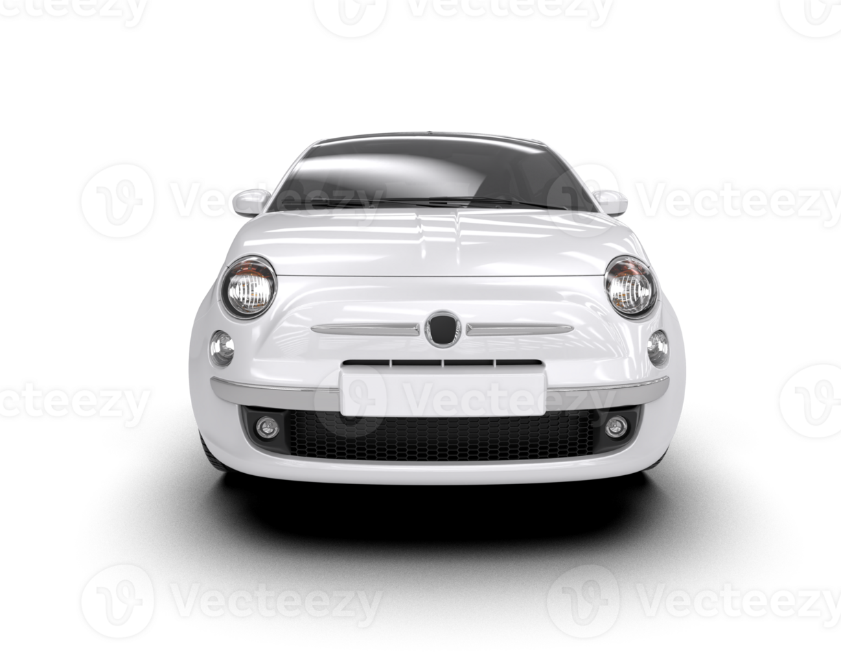 Modern car isolated on background. 3d rendering - illustration png