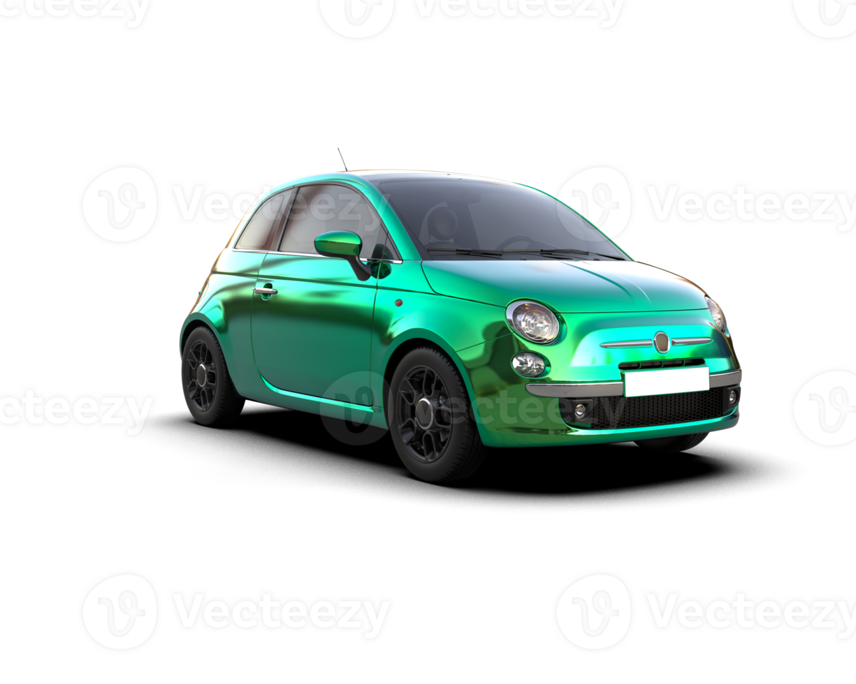 Modern car isolated on background. 3d rendering - illustration png