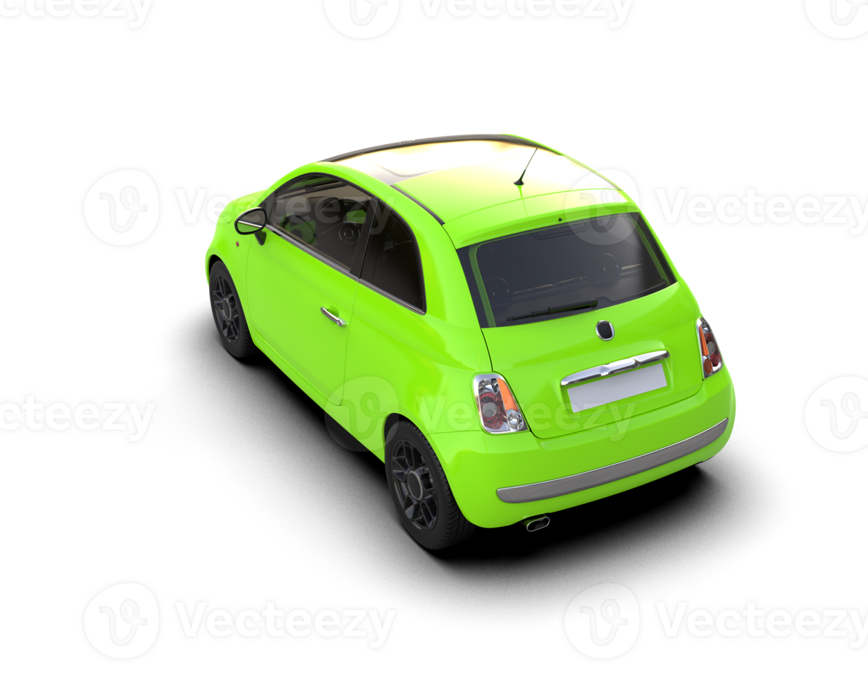 Modern car isolated on background. 3d rendering - illustration png