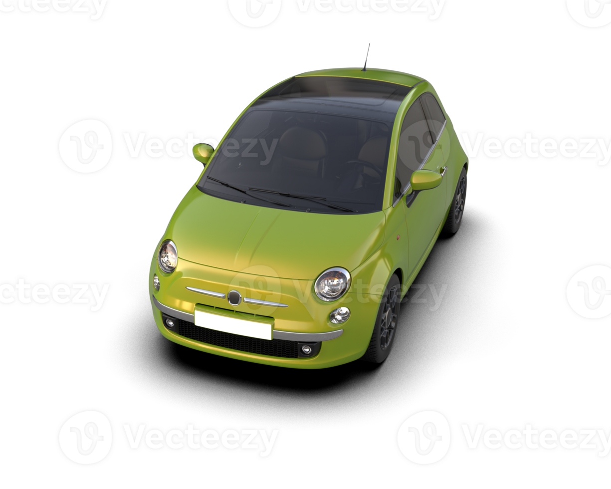 Modern car isolated on background. 3d rendering - illustration png