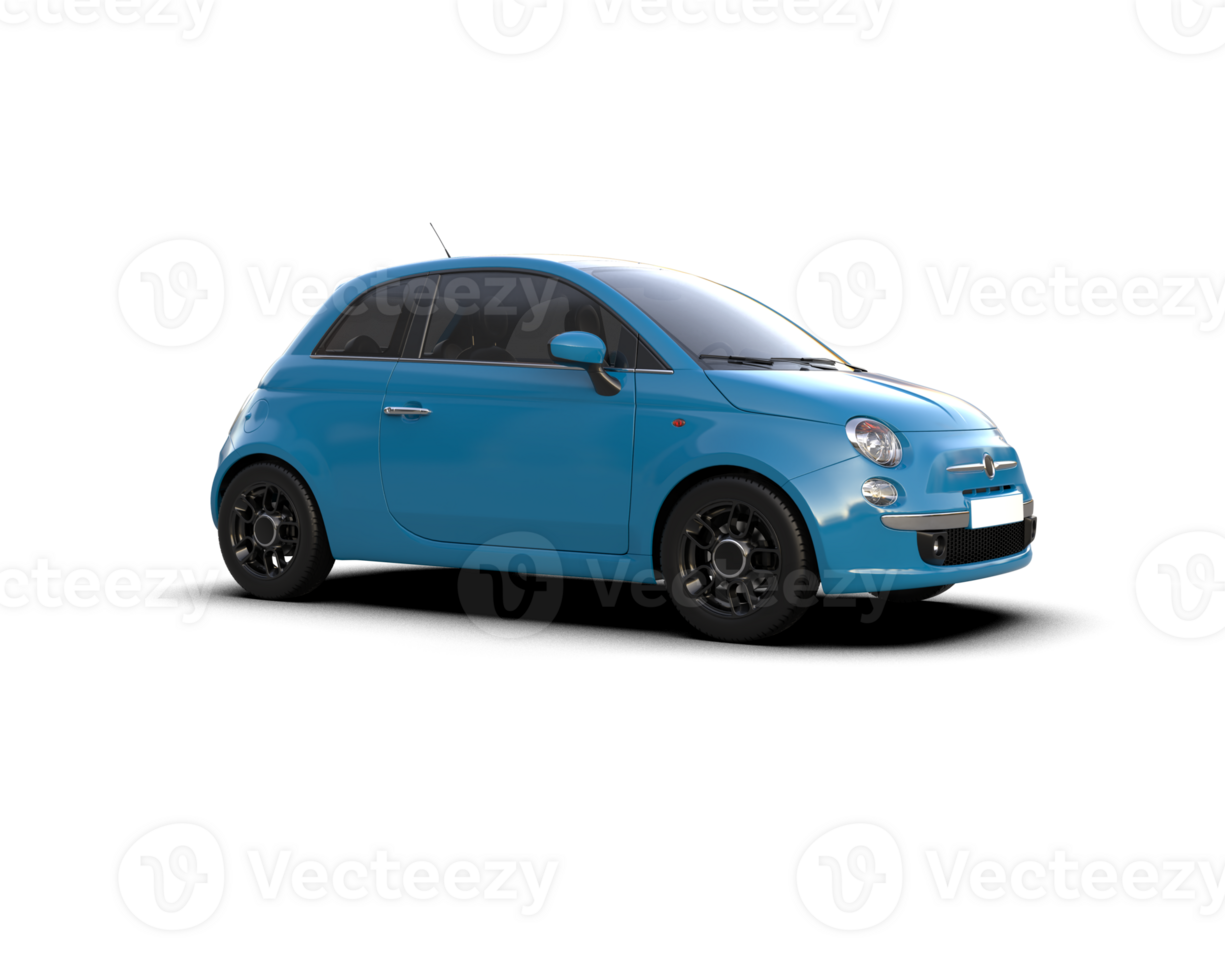 Modern car isolated on background. 3d rendering - illustration png