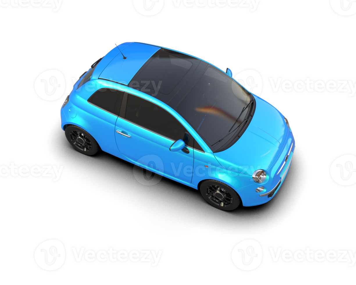 Modern car isolated on background. 3d rendering - illustration png