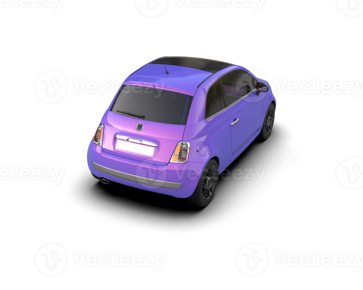 Modern car isolated on background. 3d rendering - illustration png