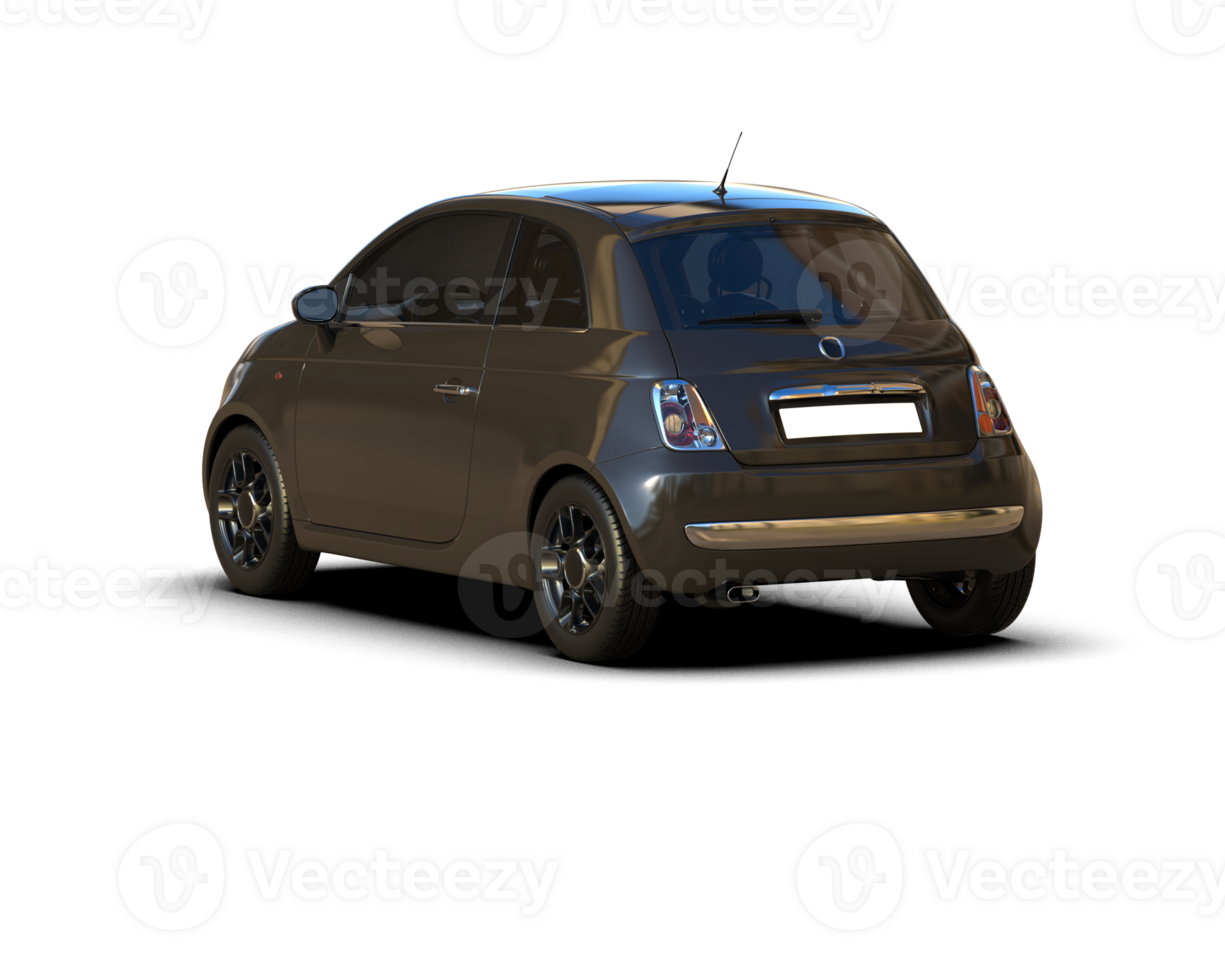 Modern car isolated on background. 3d rendering - illustration png