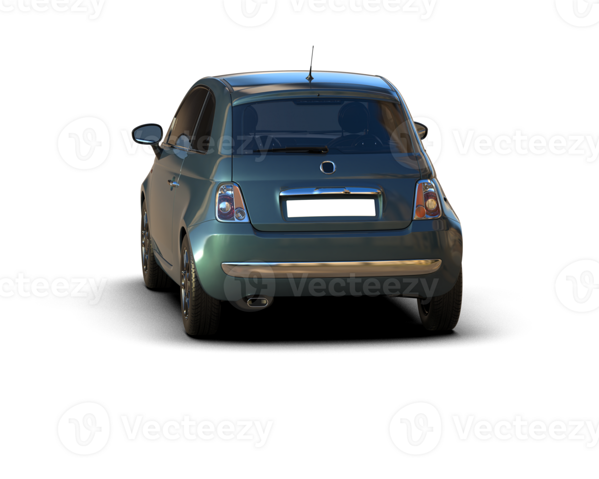 Modern car isolated on background. 3d rendering - illustration png