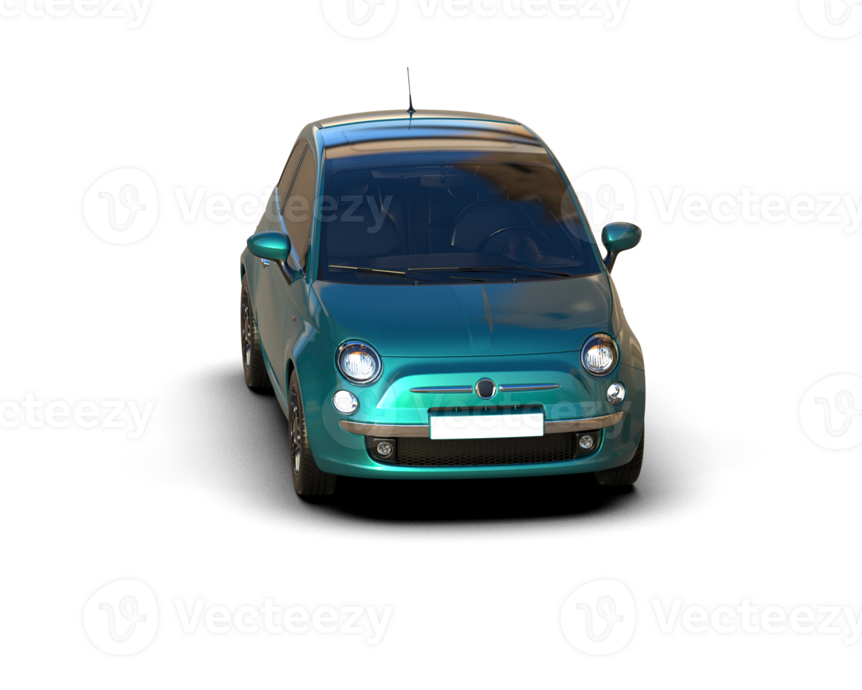 Modern car isolated on background. 3d rendering - illustration png
