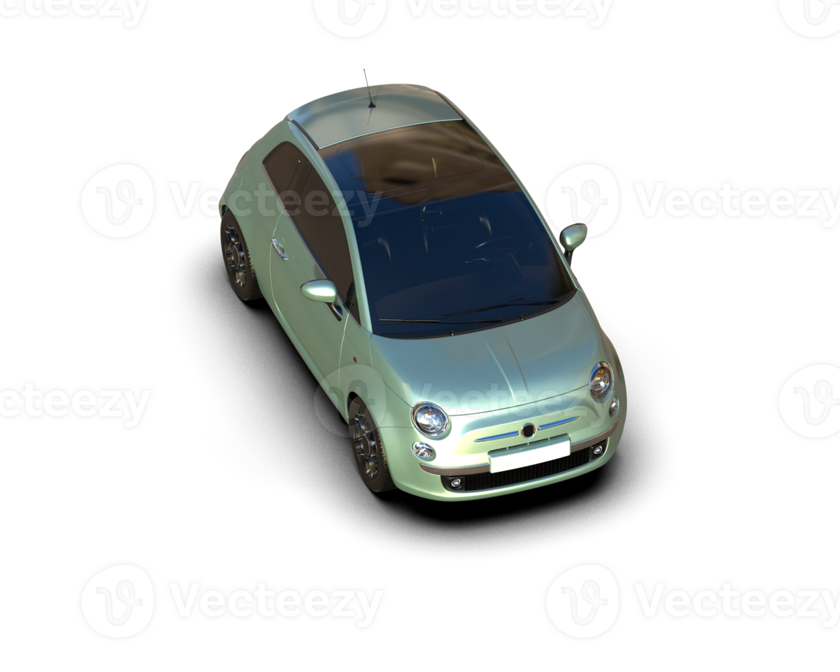 Modern car isolated on background. 3d rendering - illustration png