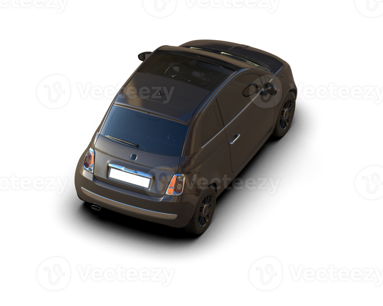 Modern car isolated on background. 3d rendering - illustration png