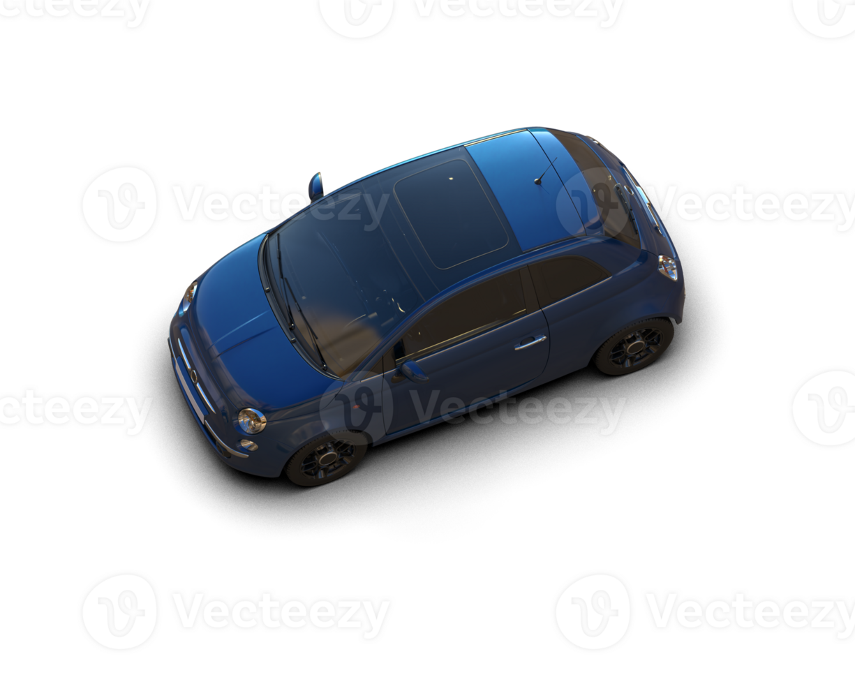 Modern car isolated on background. 3d rendering - illustration png
