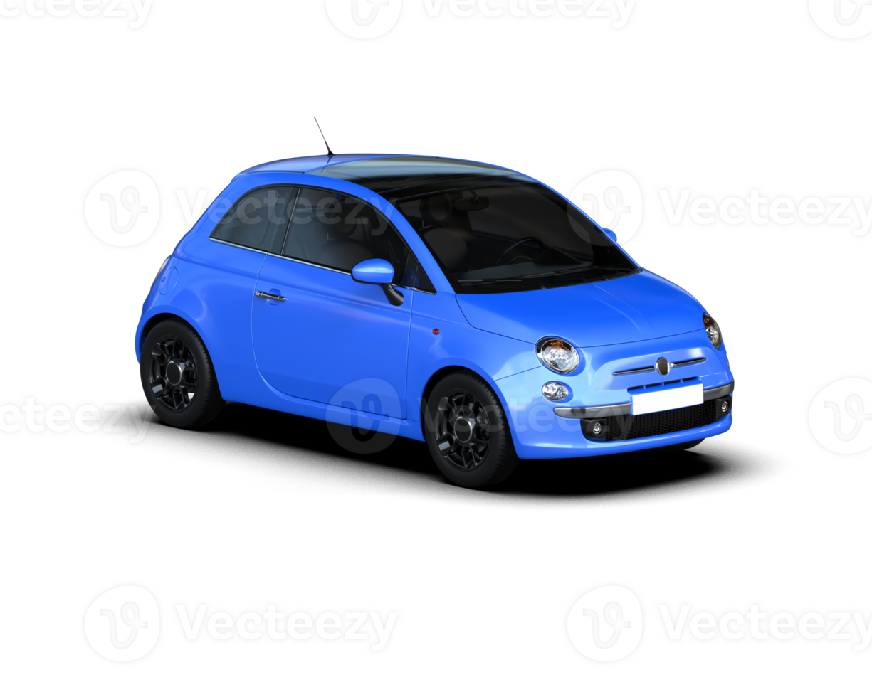 Modern car isolated on background. 3d rendering - illustration png