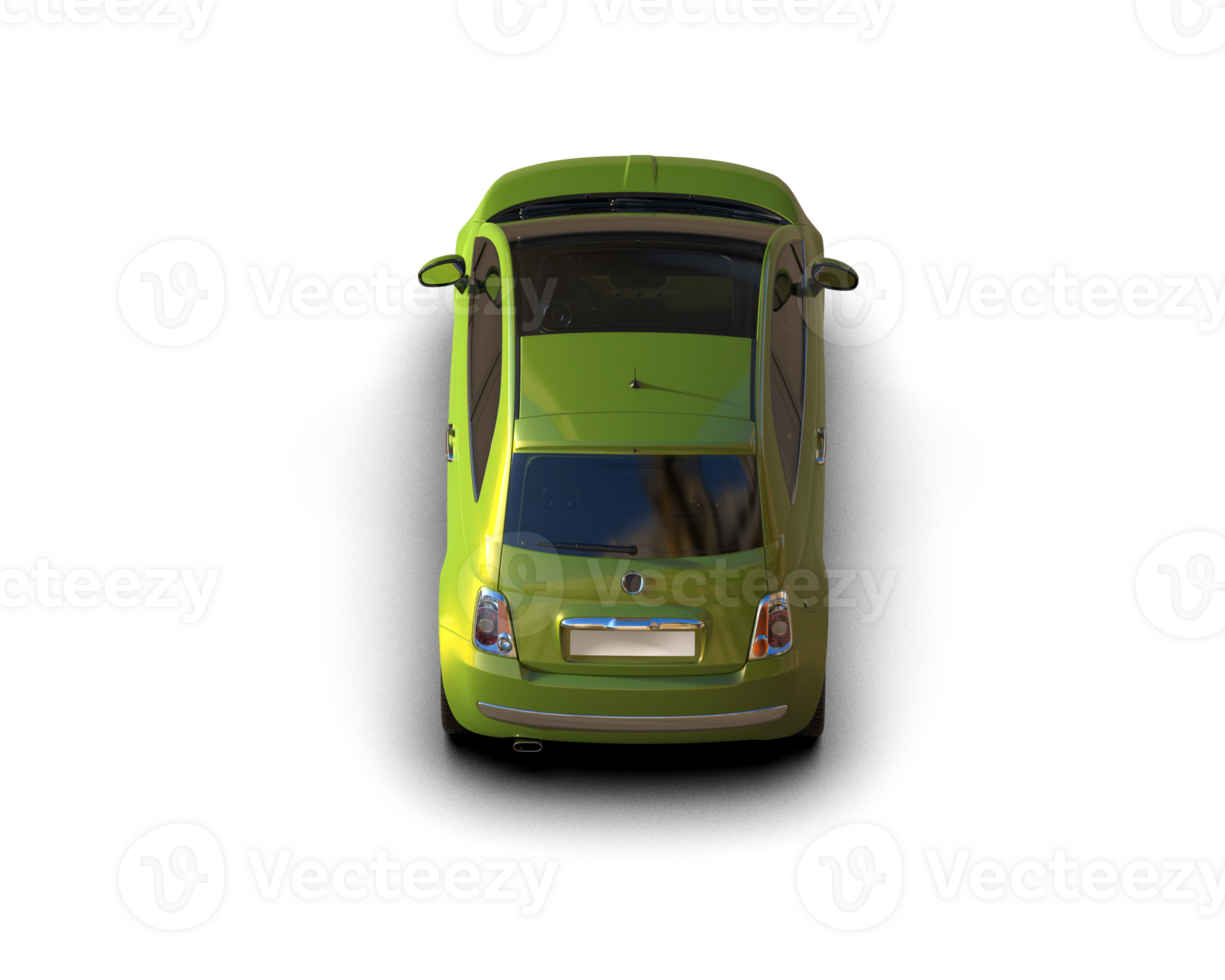 Modern car isolated on background. 3d rendering - illustration png