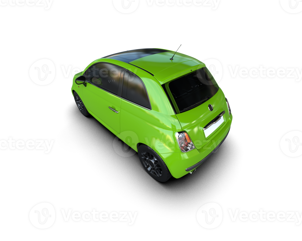 Modern car isolated on background. 3d rendering - illustration png