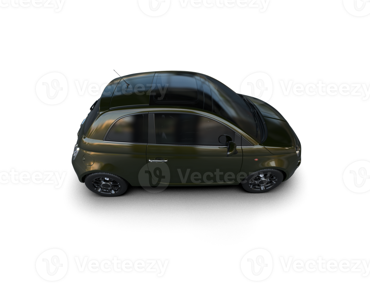 Modern car isolated on background. 3d rendering - illustration png