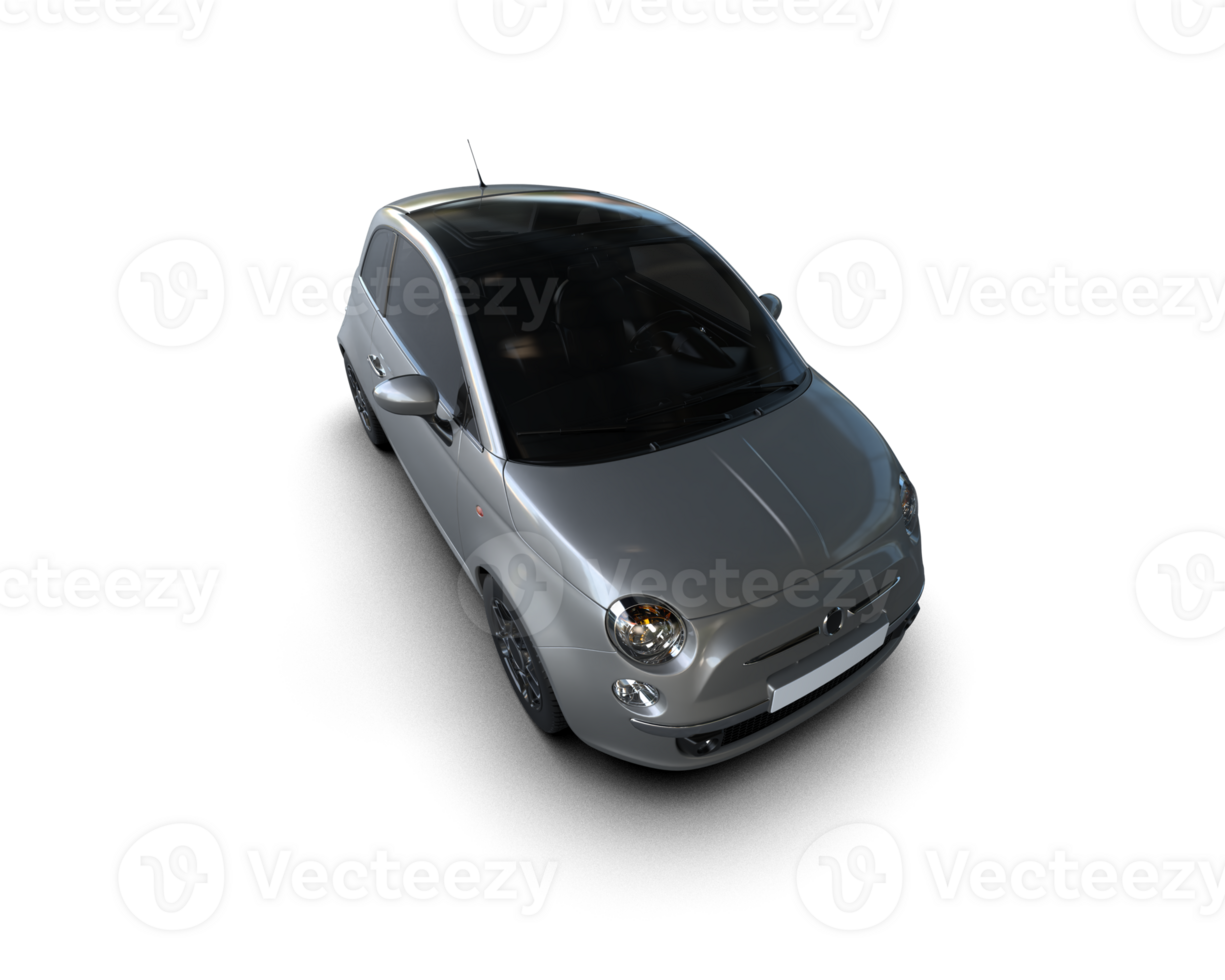Modern car isolated on background. 3d rendering - illustration png