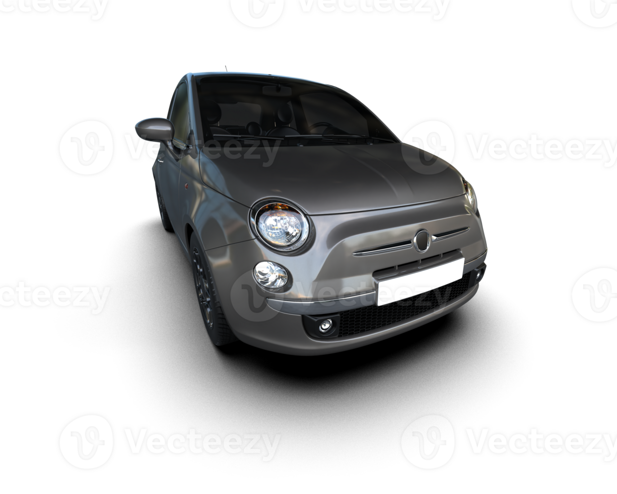 Modern car isolated on background. 3d rendering - illustration png