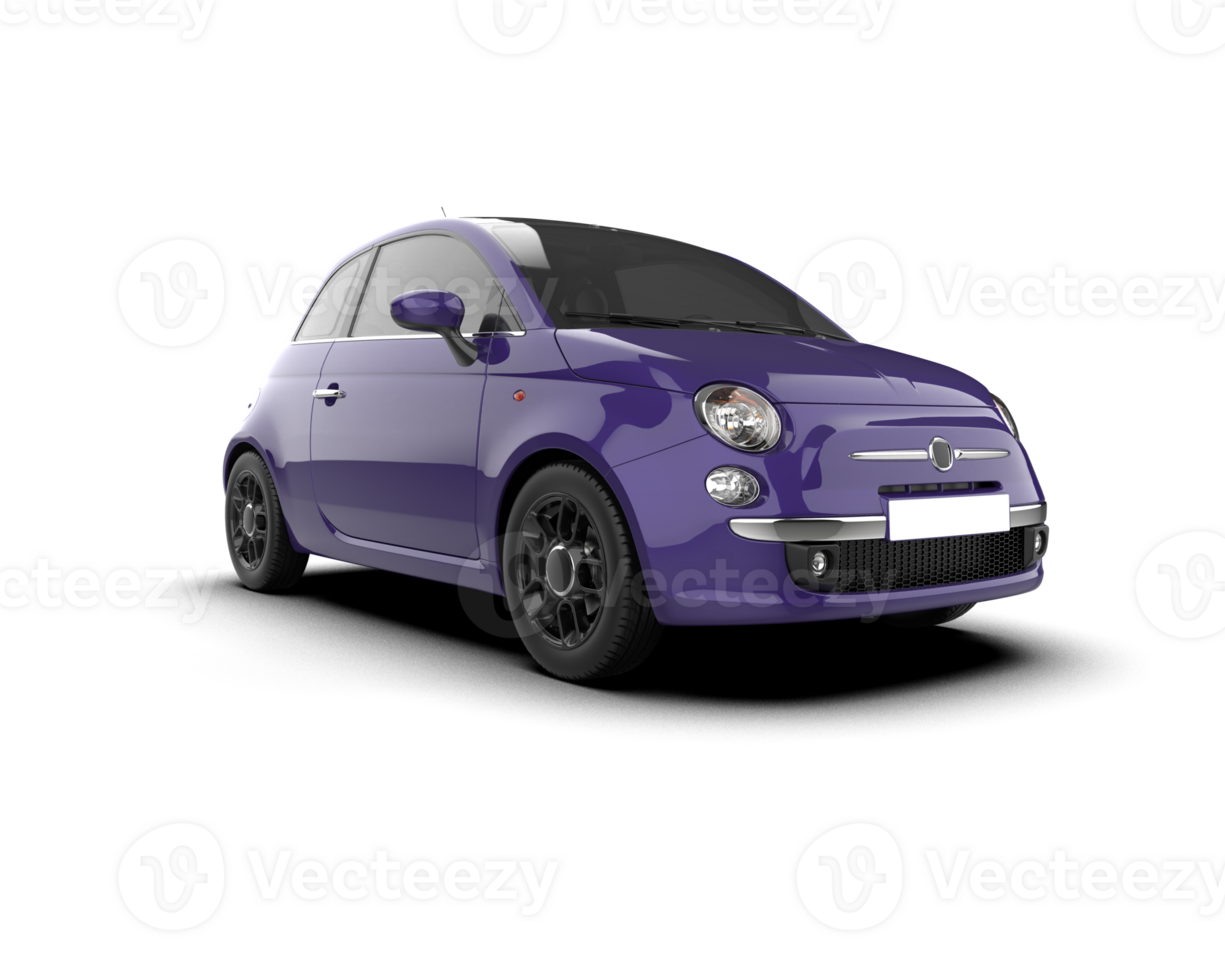 Modern car isolated on background. 3d rendering - illustration png
