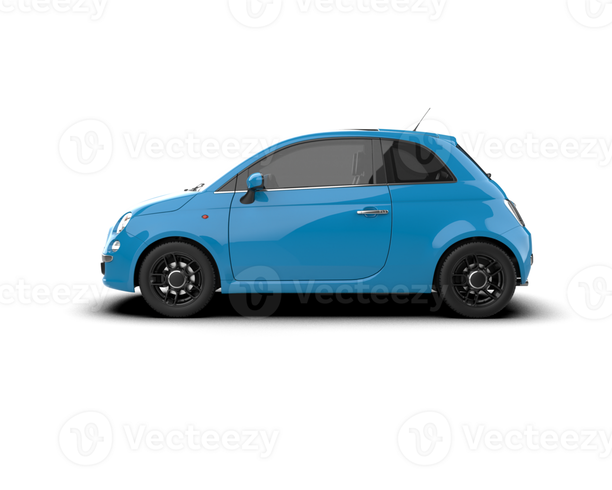 Modern car isolated on background. 3d rendering - illustration png