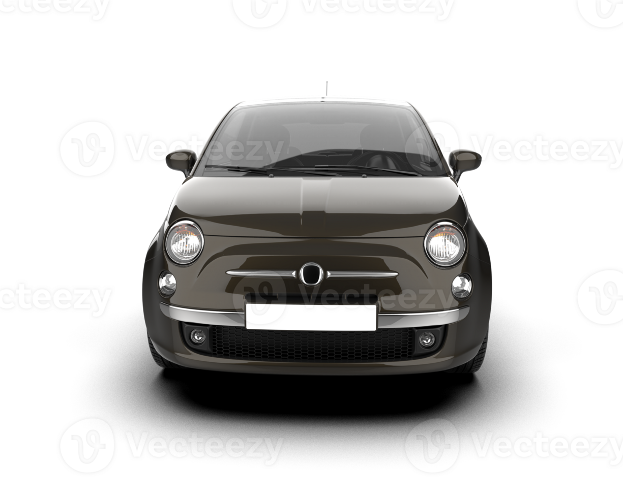 Modern car isolated on background. 3d rendering - illustration png