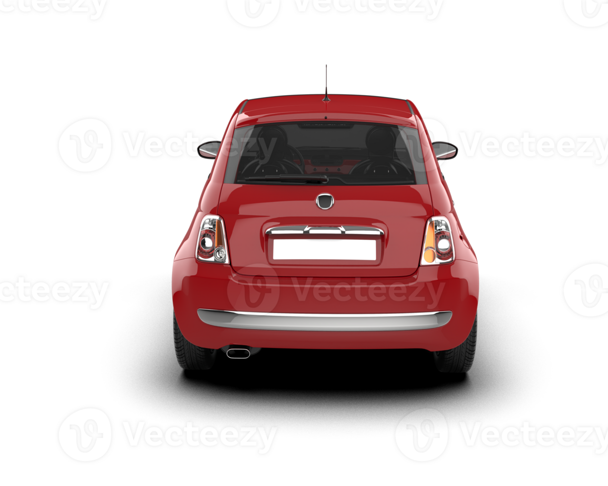 Modern car isolated on background. 3d rendering - illustration png