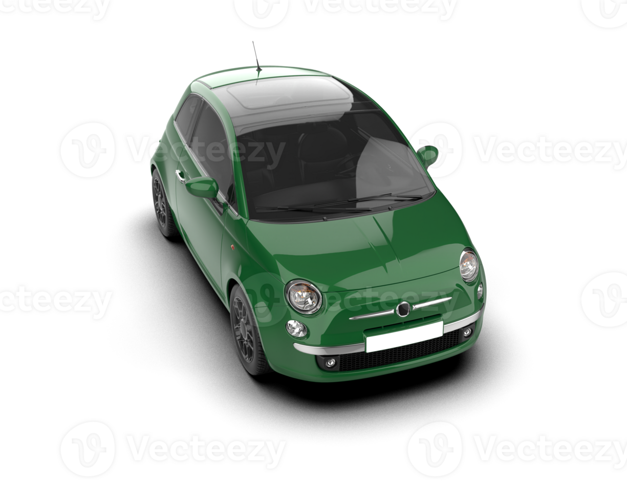 Modern car isolated on background. 3d rendering - illustration png